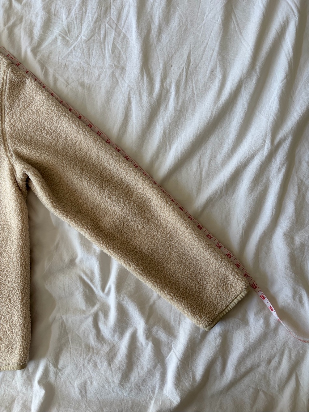 COS Cream Sherpa Jacket - Picture 7 of 8
